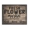 Stupell Industries Rustic Flower Market Framed Giclee Wall Art Design by Angela Nickeas